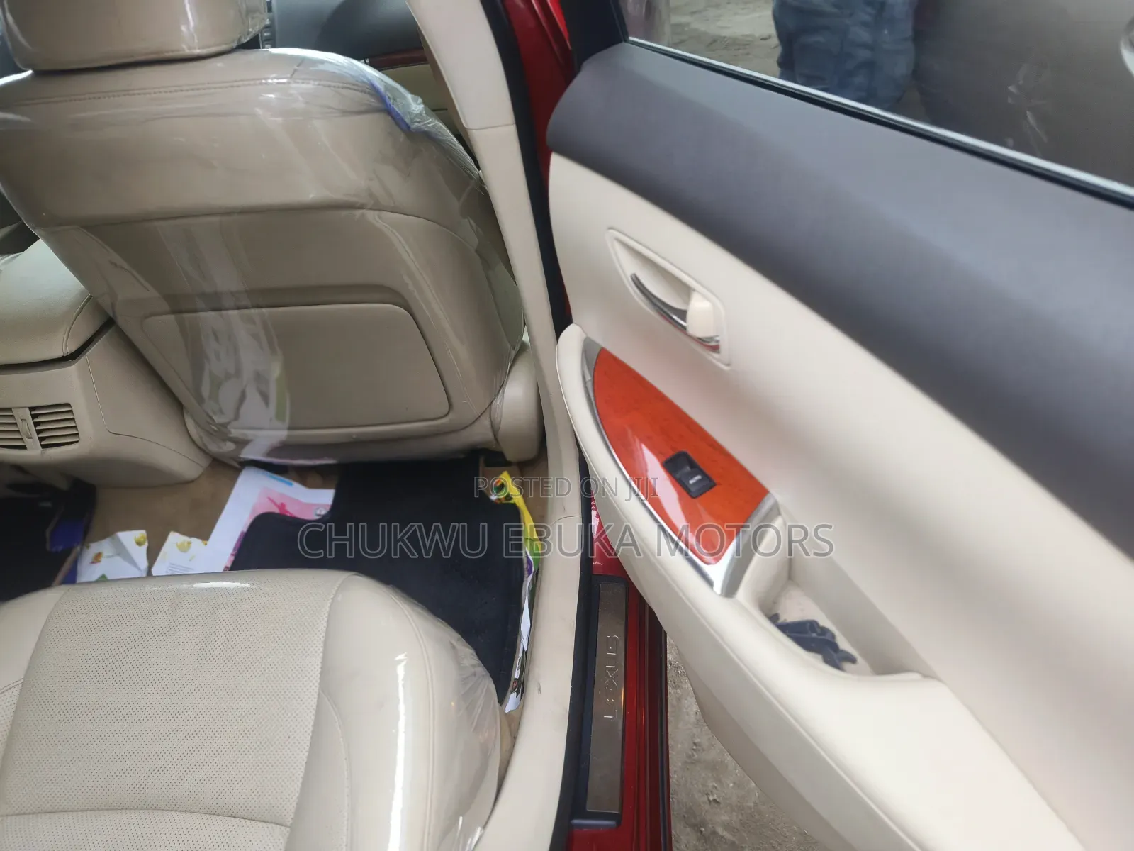 Lexus ES 350 2011 Red