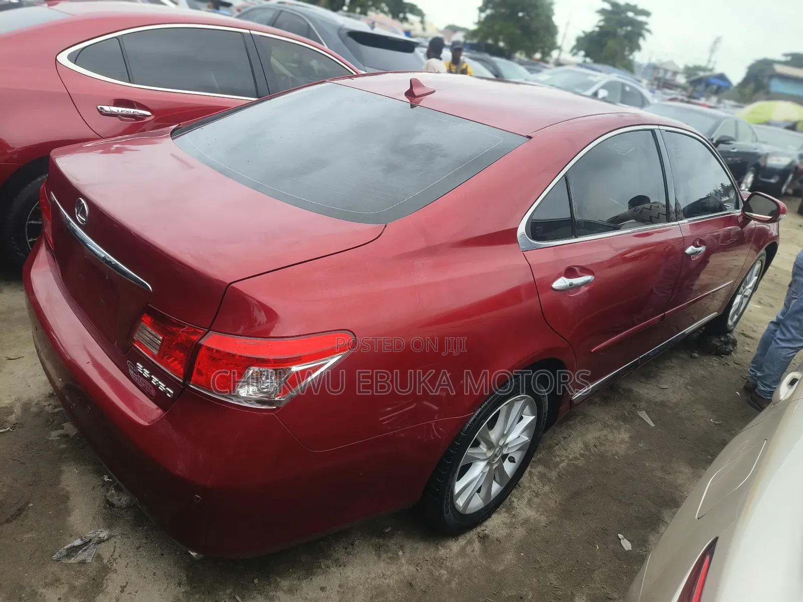 Lexus ES 350 2011 Red