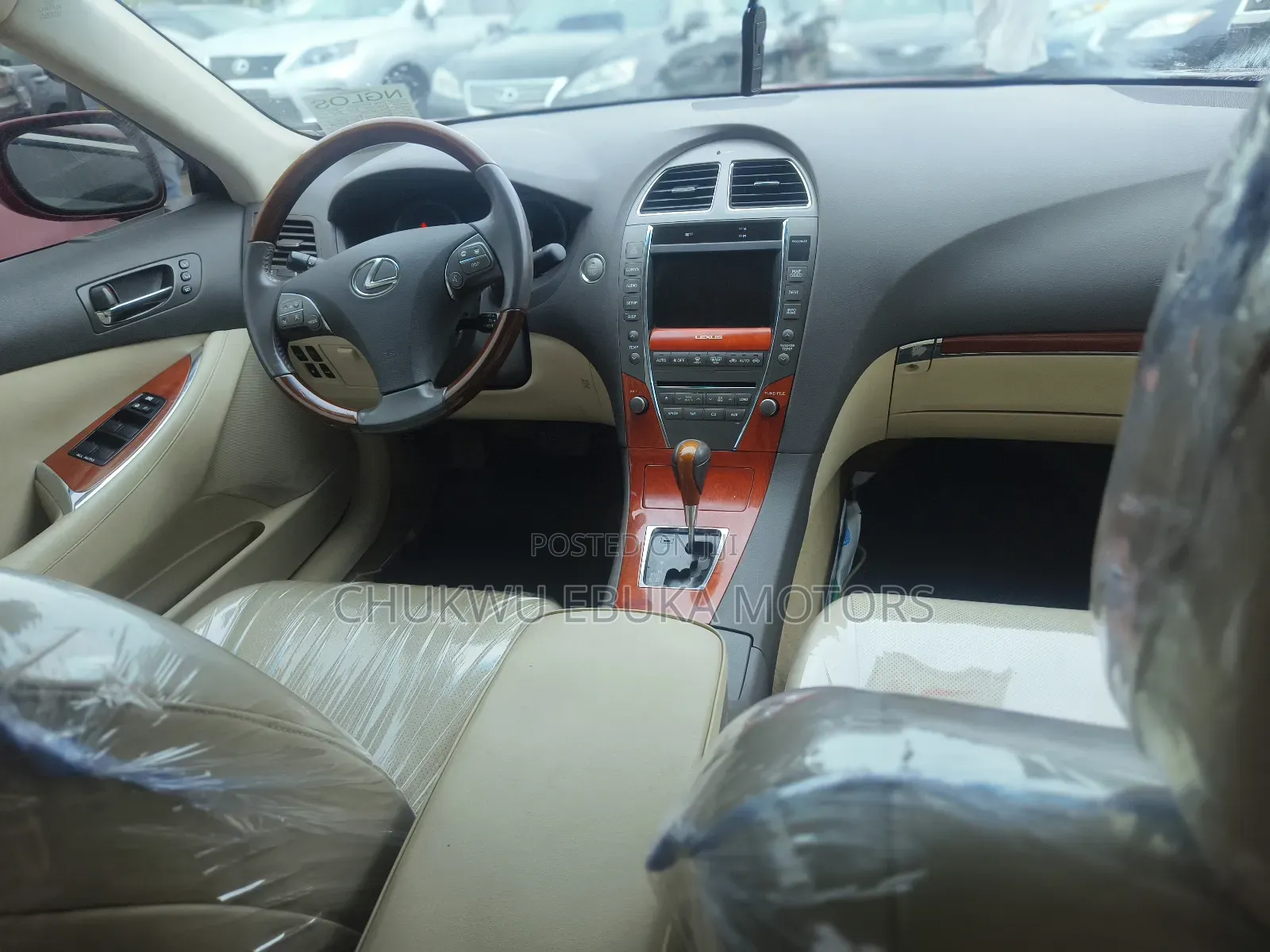Lexus ES 350 2011 Red