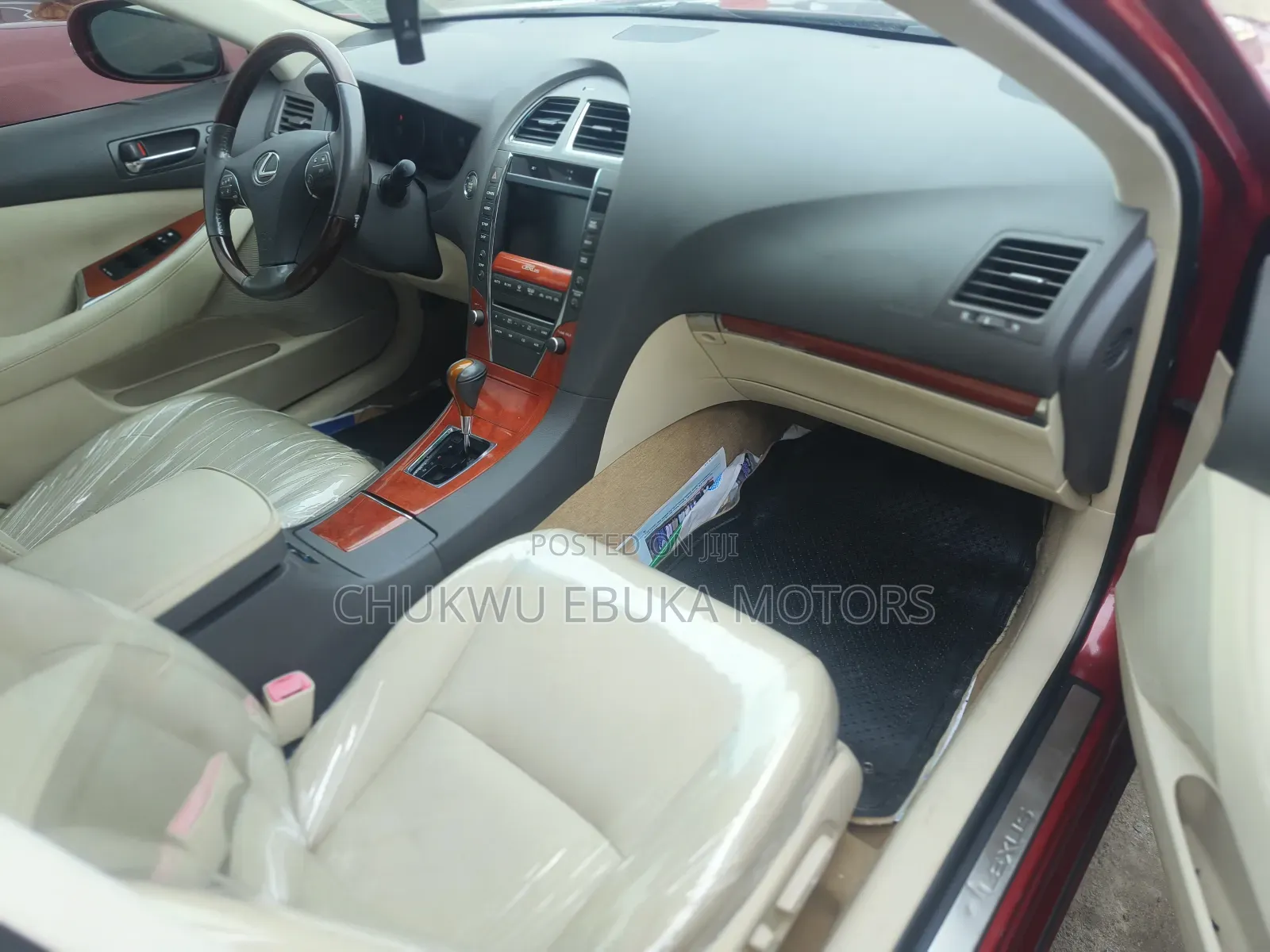 Lexus ES 350 2011 Red