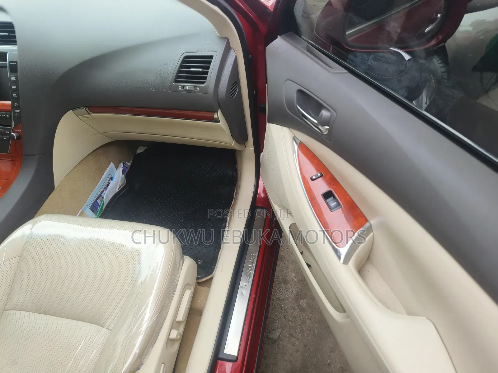 Lexus ES 350 2011 Red