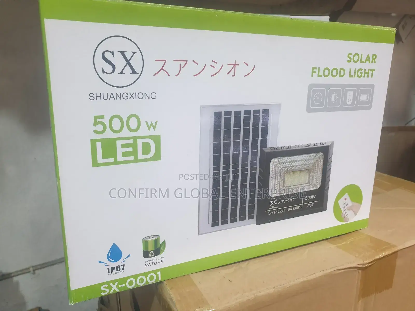 500watts Sx Solar Flood Light