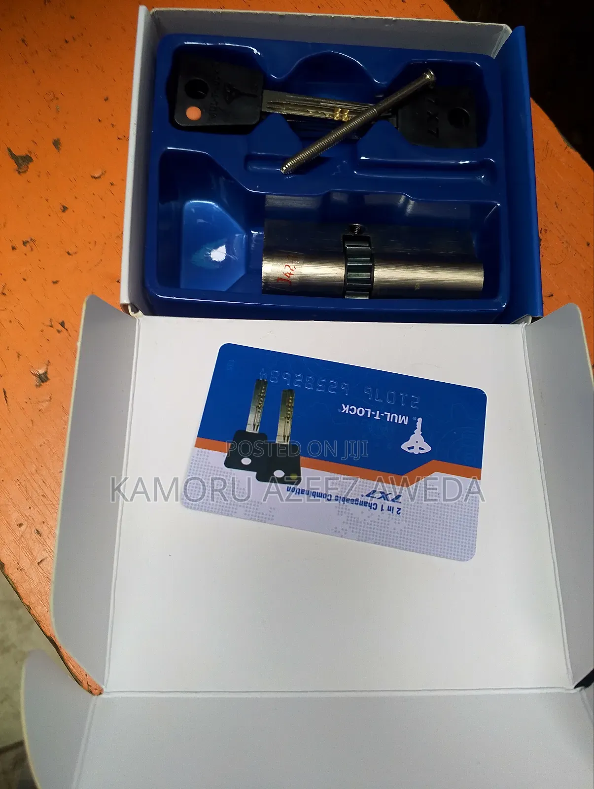 Cylinder for Security Door