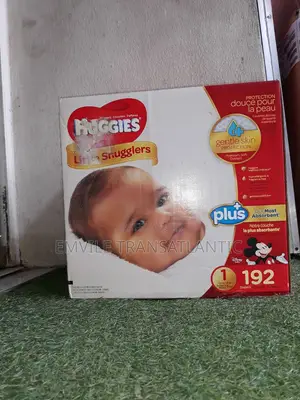 Huggies Little Snugglers Diapers Size 1) - 192 Count