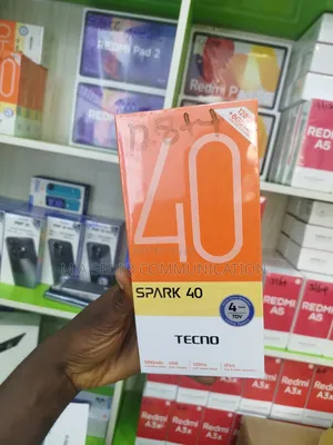 New Tecno Spark 40 128 GB Black