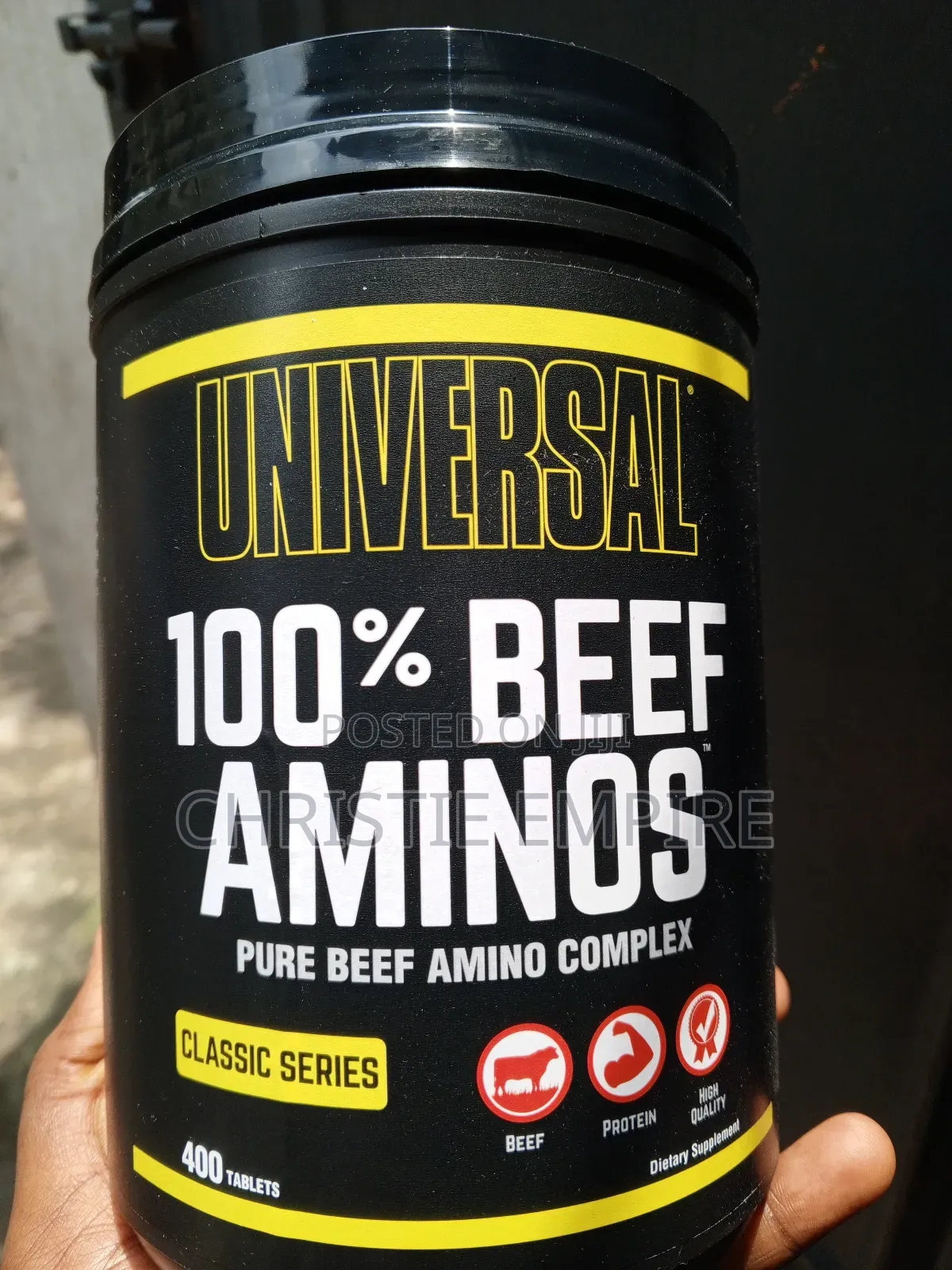 Universal Beef Amino by 400 Table