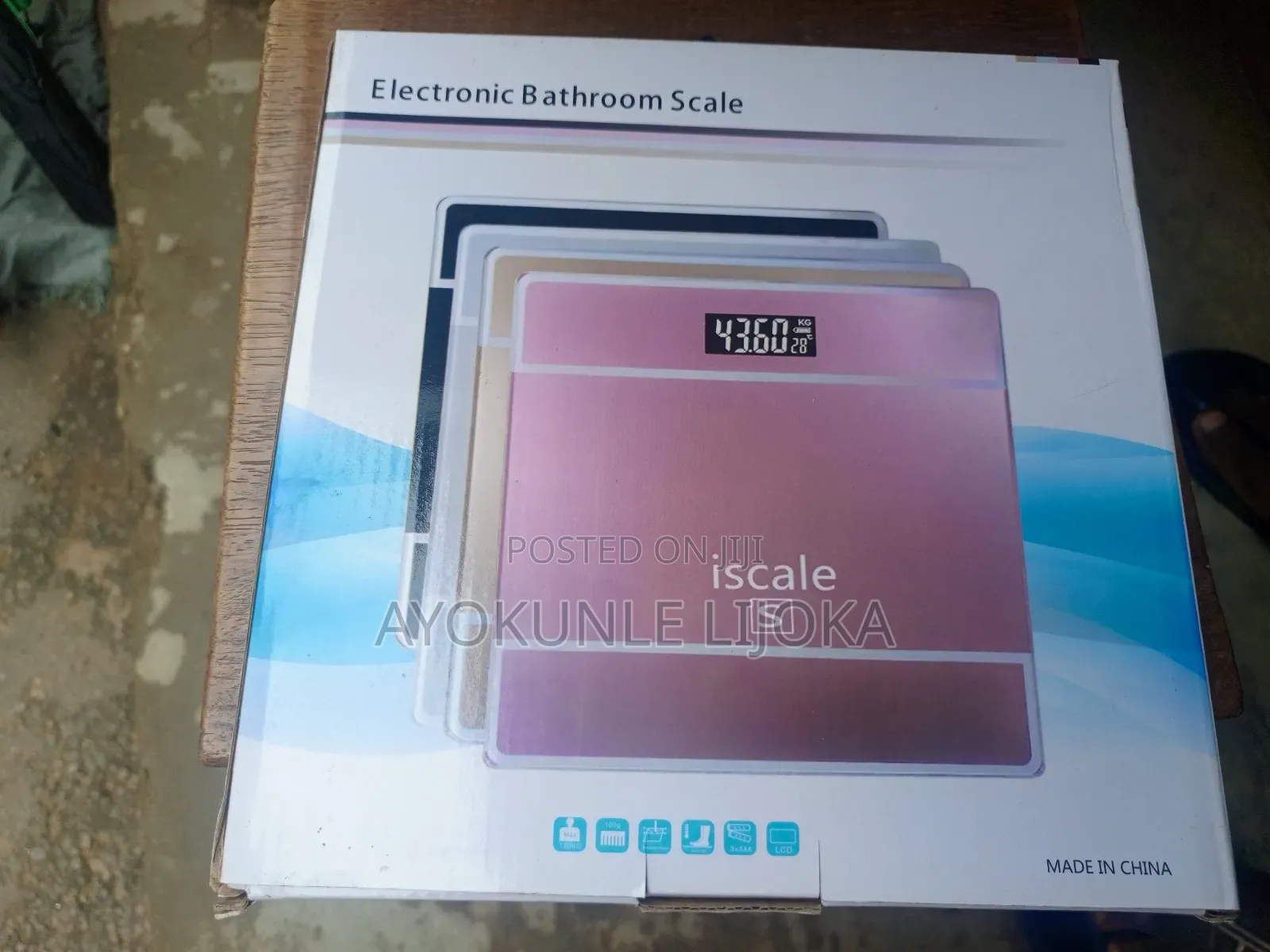 Electronic Bathroom Scale