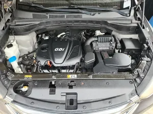 Hyundai Santa Fe GLS 4dr SUV AWD (3.3L 6cyl 6A) 2015 Gray