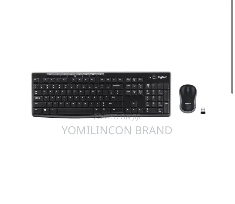 Logitech Mk270 Wireless Keyboard and Mouse Combo for Windows