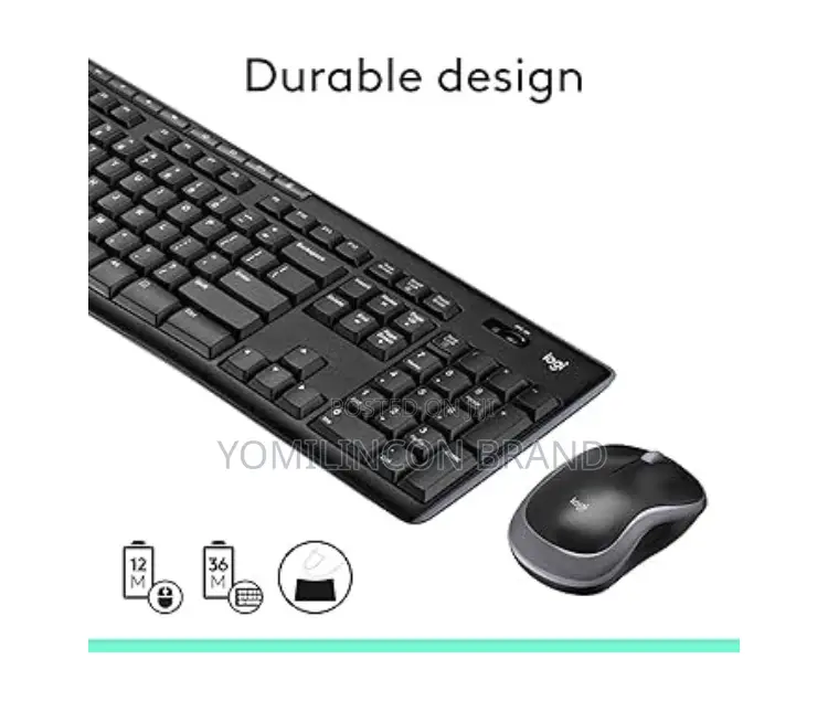 Logitech Mk270 Wireless Keyboard and Mouse Combo for Windows