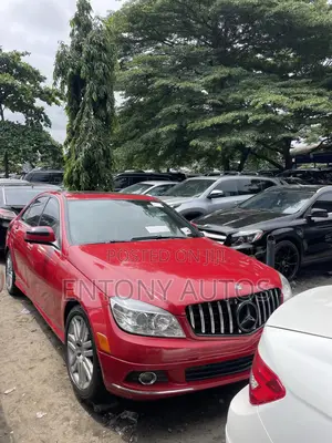 Mercedes-Benz C300 Luxury 4Matic Sedan AWD (3.0L 6cyl 7A) 2010 Red