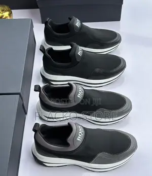 Original Hugo Boss Luxury Slip Ons Sneakers