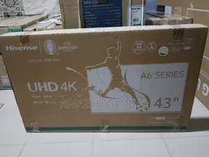Brand New 43" Smart Tv With Free Wall Anger A6 Series Hud