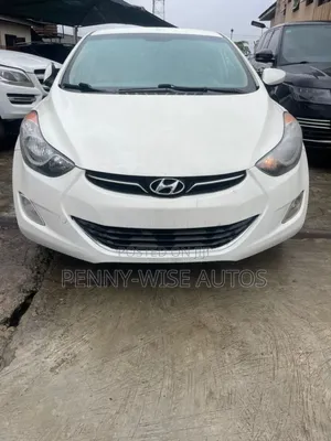 Hyundai Elantra GLS 2012 White