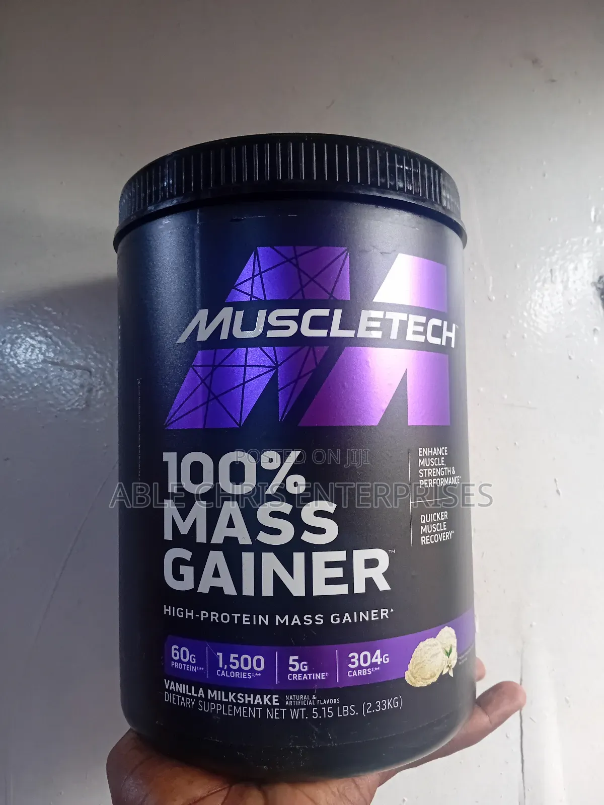 Protein Muscletech 100% Mass Gainer