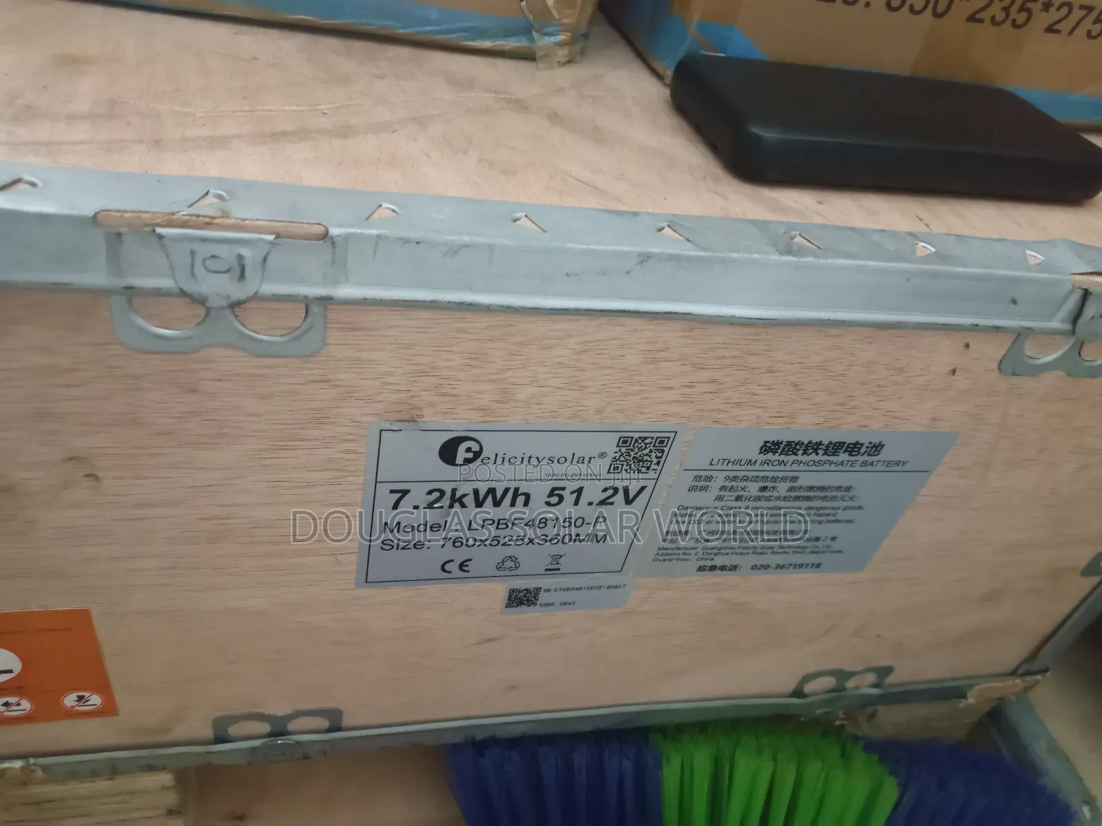 Felicity Solar Lithium Batterys 7.2 KWH