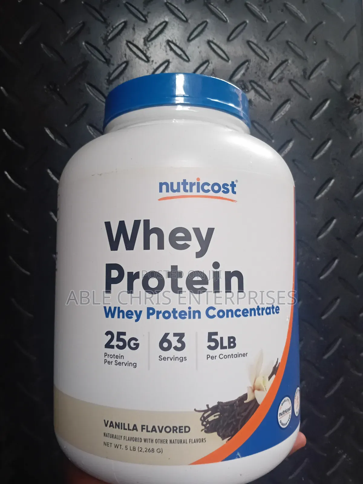 Nutricost Vanilla Flavored Whey Protein Concentrate,