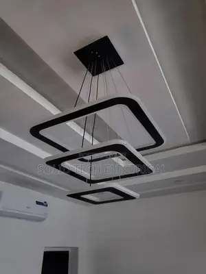3 Step Led Square Chandelier