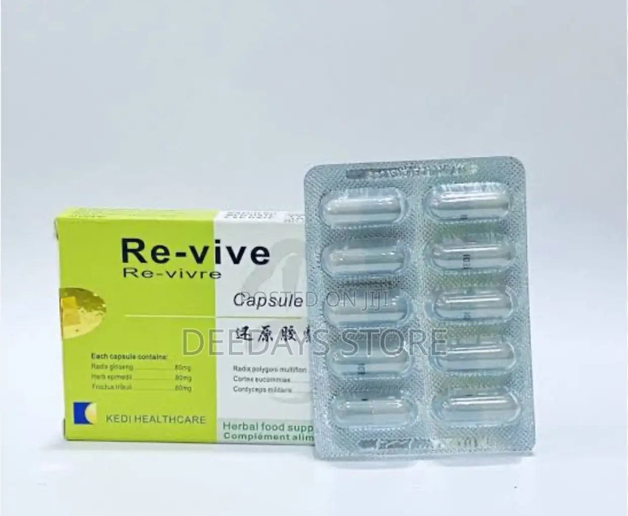 Kedi Revive Capsule of 10 for Men Power