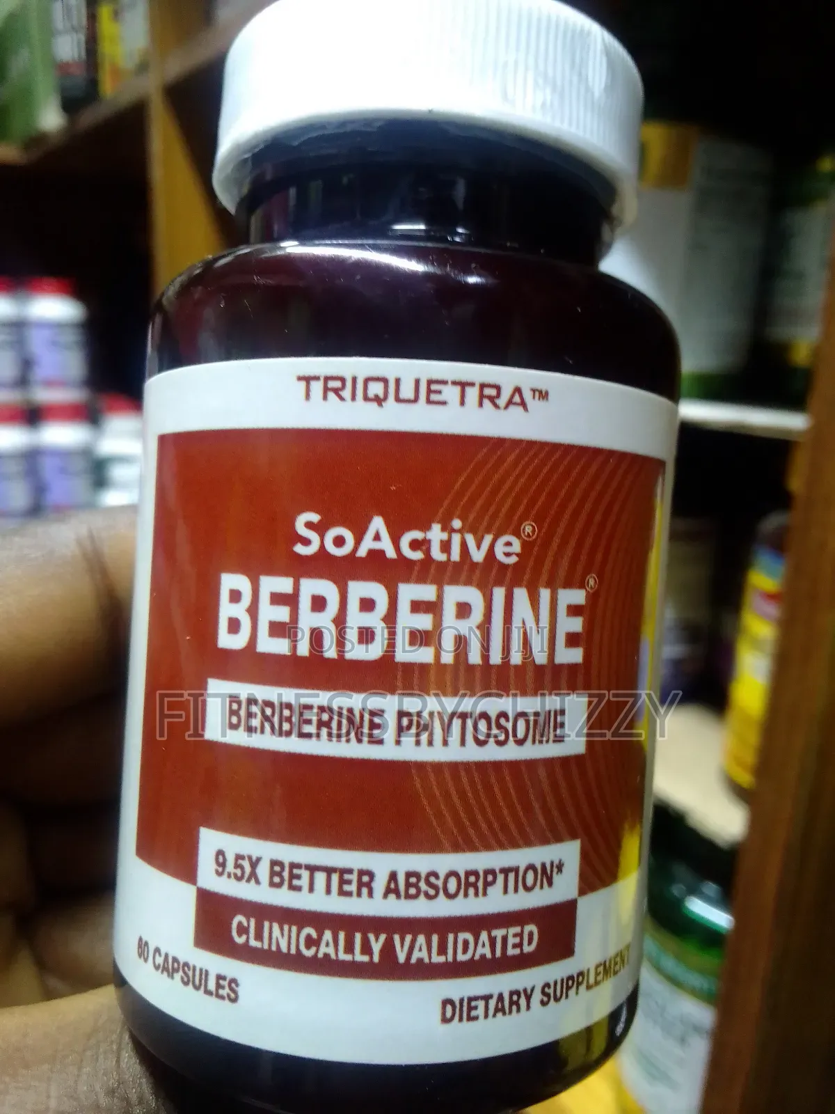 Soactive Berberine X 60 Capsules