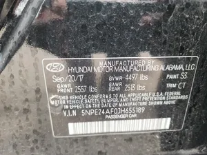 Hyundai Sonata 2018 Black