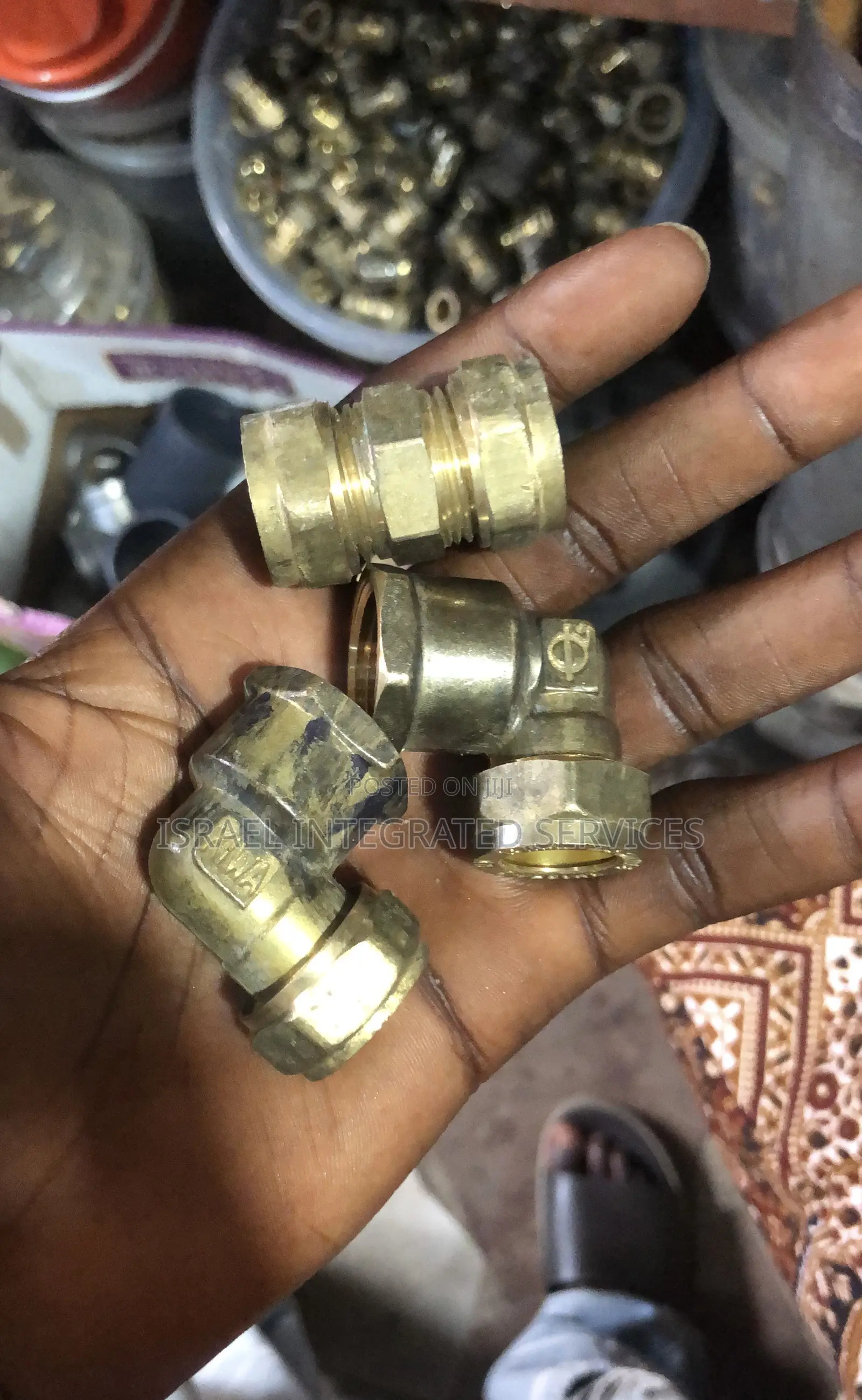 Brass Pipe Fittings/ 1/2”