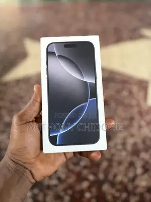 Photo - New Apple iPhone 16 Pro Max 256 GB Black
