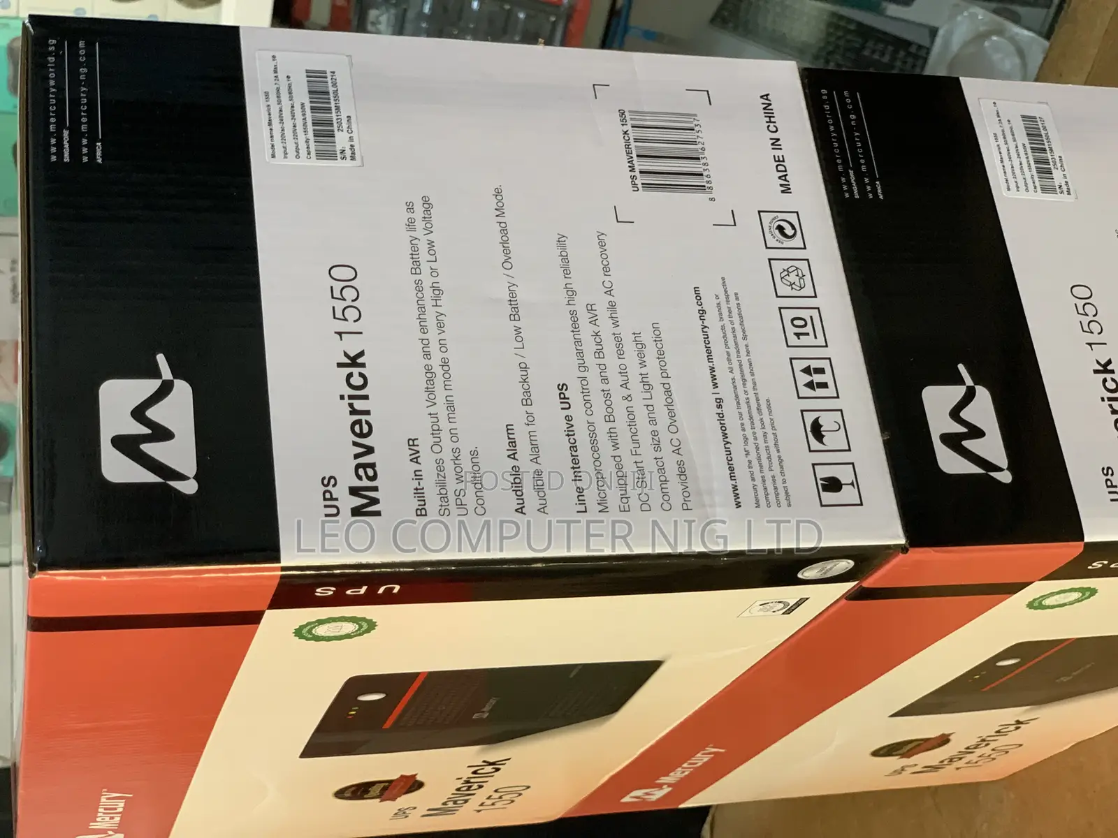 Mercury Ups 1550va Maverick
