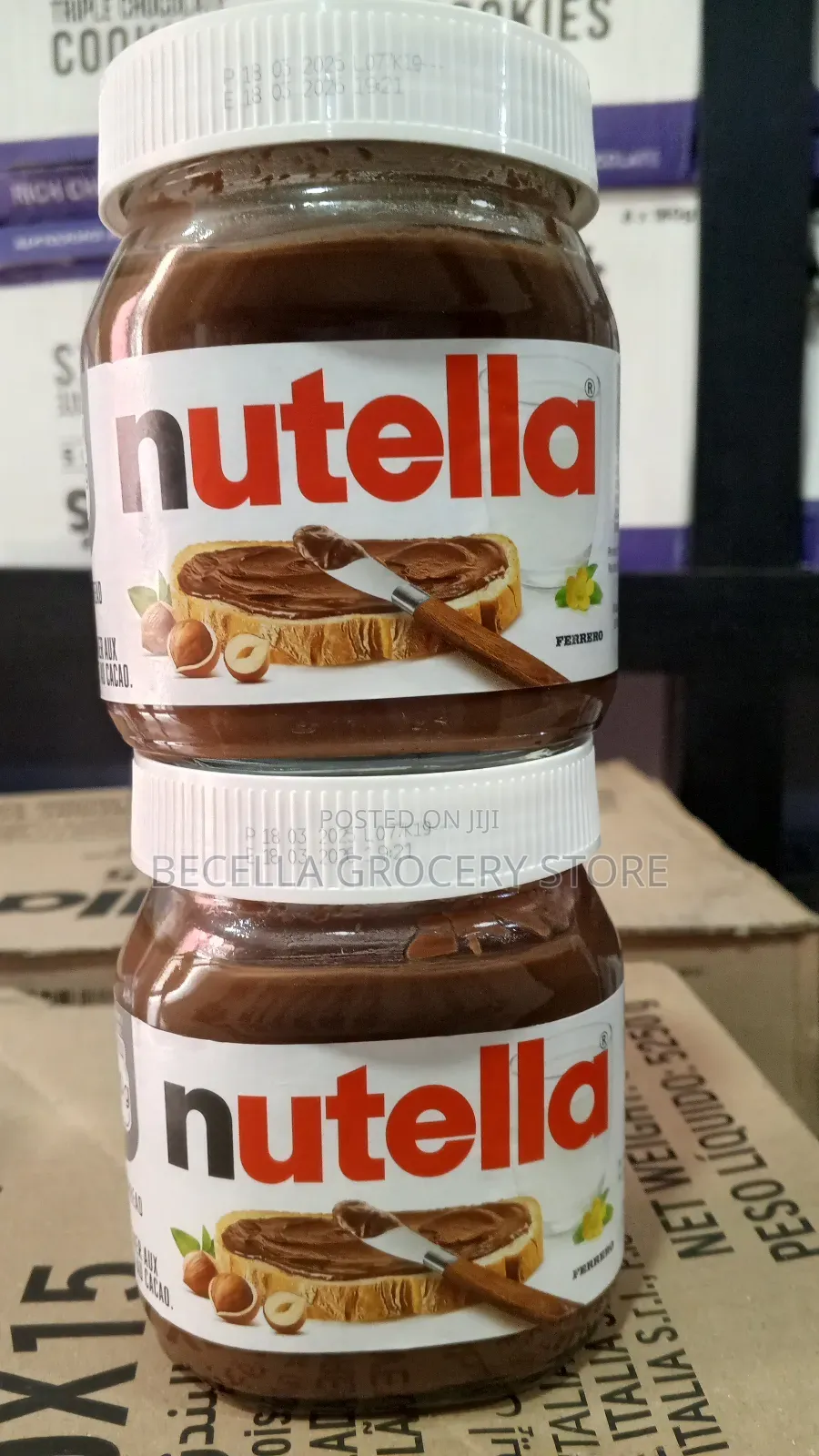 Nutella Spread Bread 350g×15(Carton) Nutella spread Bread will give you that De