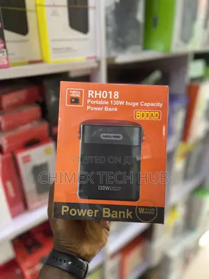 New Age 80000mah Portable 130w Huge Capacity Power Bank