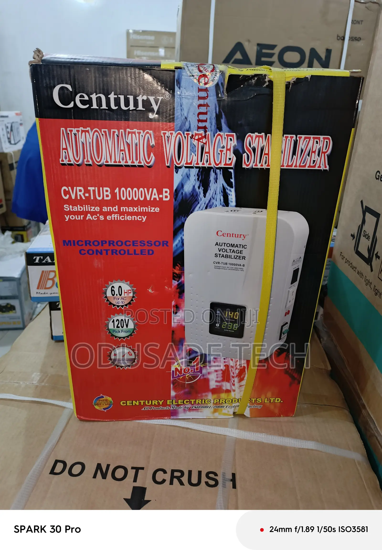 Century 10kva Voltage Stabilizer-Microprocessor Control
