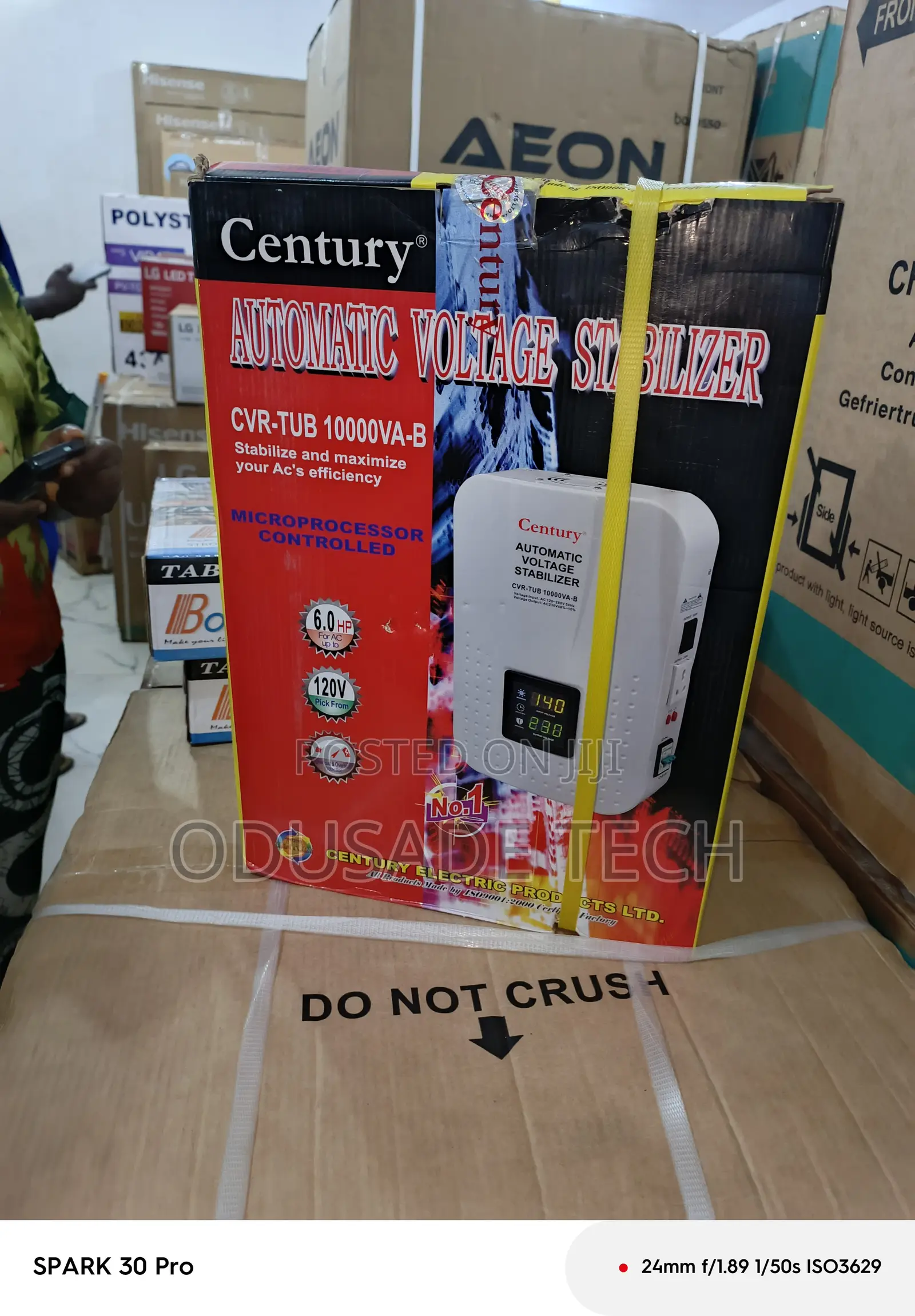 Century Stabilizer 10000va – Microprocessor Controlled