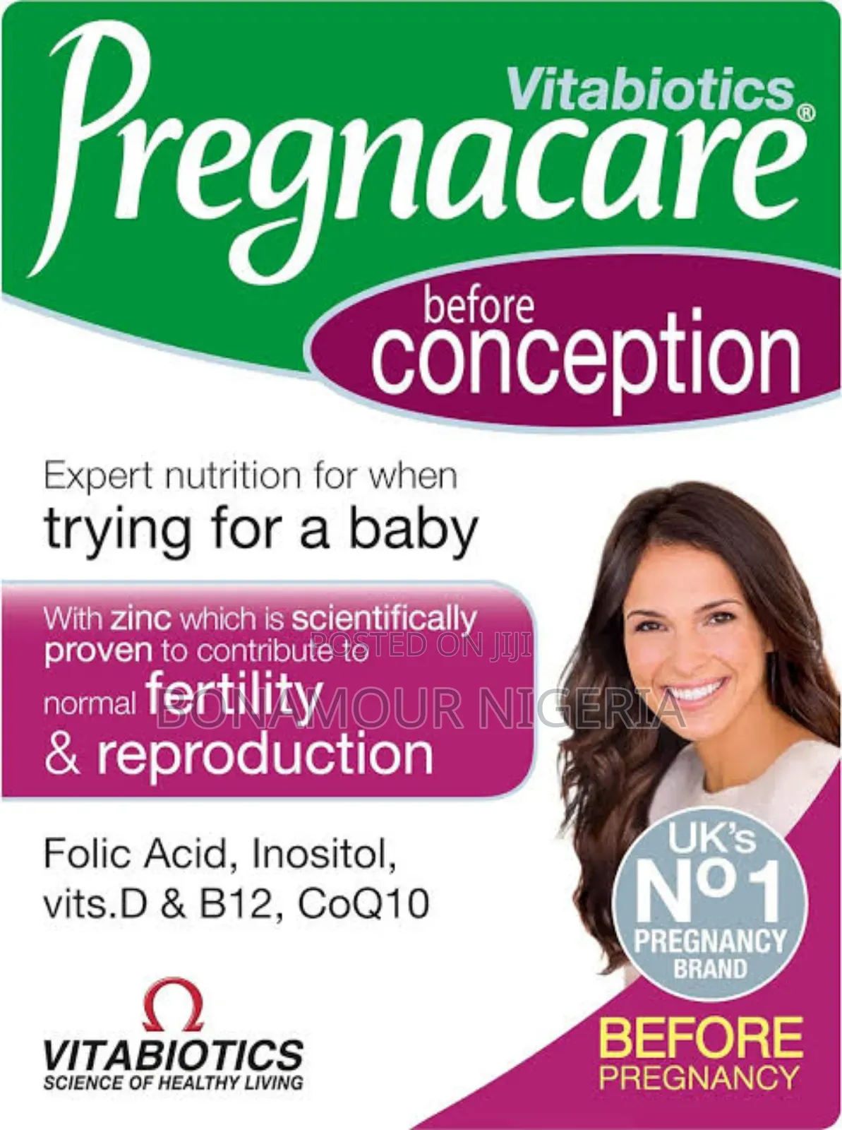 Vitabiotics Pregnacare Before Conception X30 Tabs
