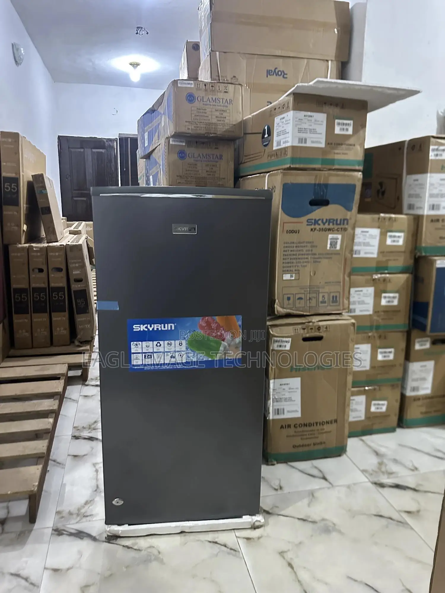 Digital Control Skyrun BCD-160hc Refrigerator 160l