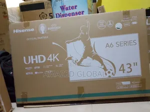 Durable Smart Tv 43" With Free Wall Hanger + Prime Video