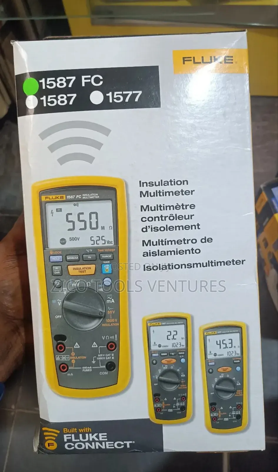 Fluke 1587fc Insulation Multimeter