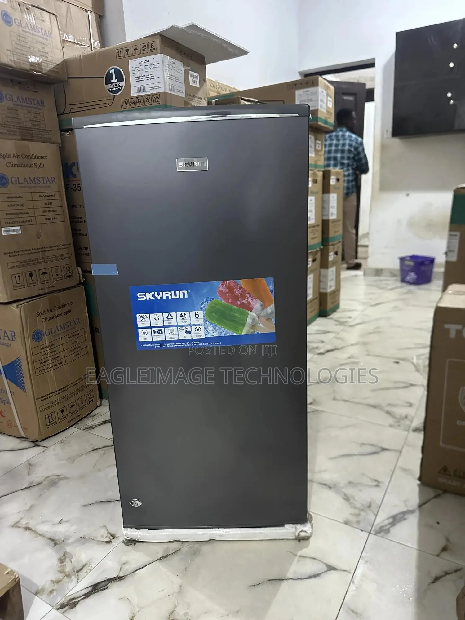 Fridge Skyrun BCD-160hc 160l Low Voltage Use