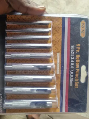 Yute( 9 Pc) Hollow Punch Set
