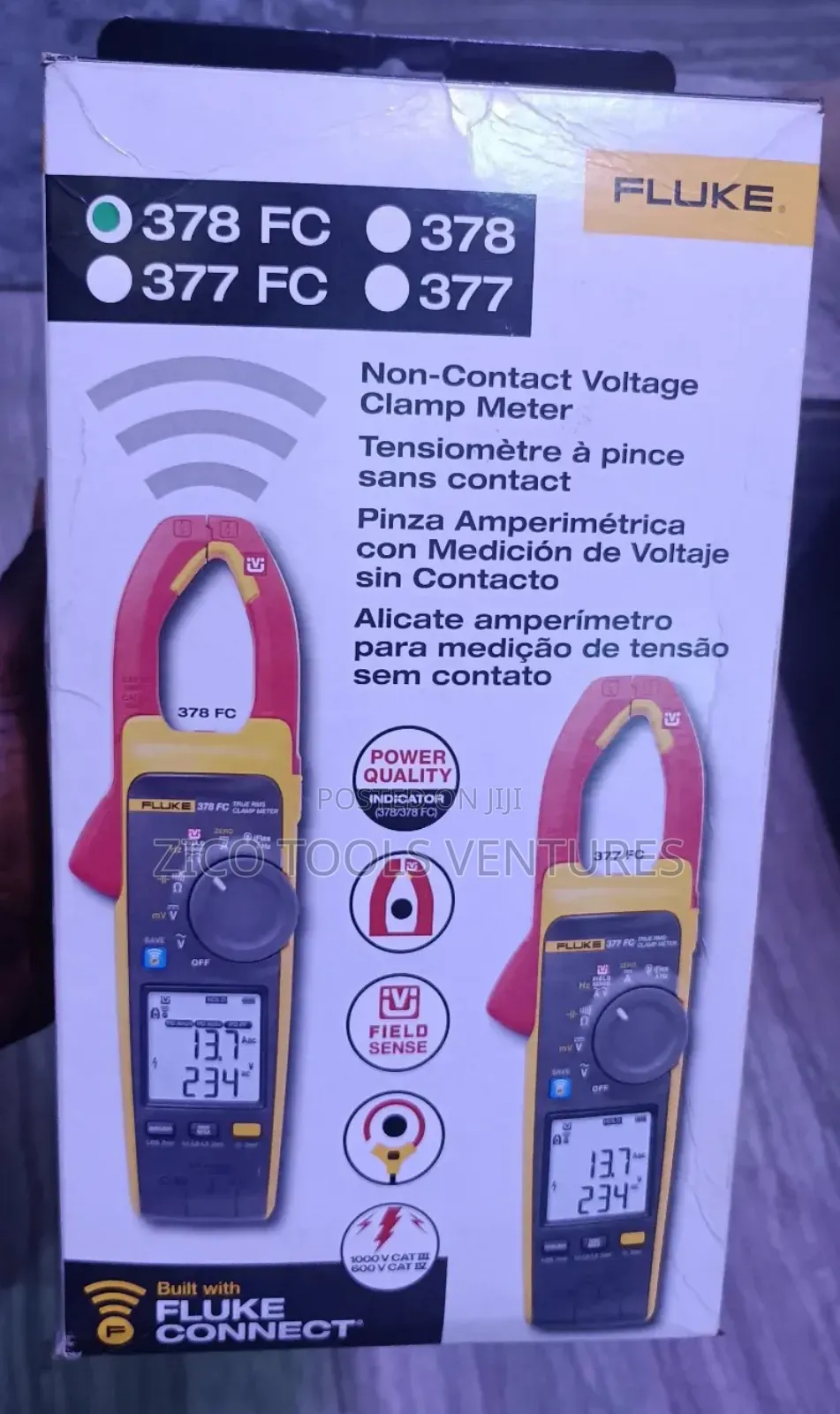 Fluke 378 Fc Clamp Meter