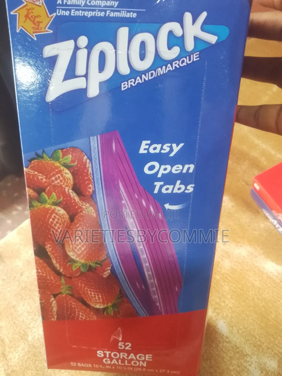Ziplock Transparent Storage Bag