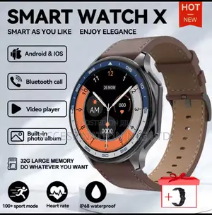 Dt Watch X Smart Watch Amoled Hd Screen 4gb Ip68 Waterproof
