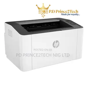 Photo - Hp Laser 107a Mono Printer — Model 4zb77a