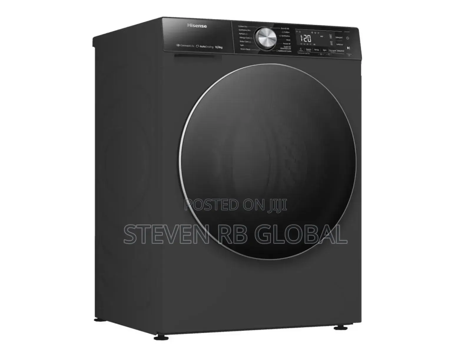 Hisense Front Load Wash Dry 12/8kg (Wd5s1245bb) Washing Ma