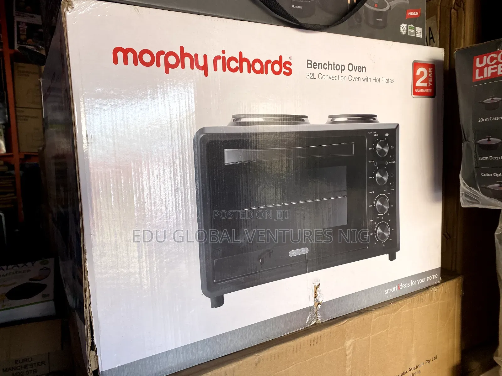 Morphy Richards 32litres Benchtop Convection Oven With Hobbs