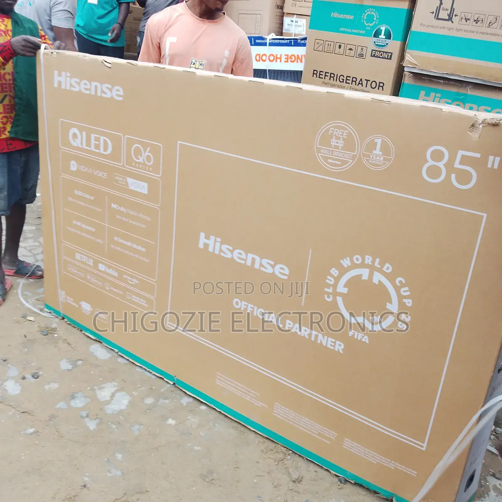 Hisence Qled 85 Smart4k Television