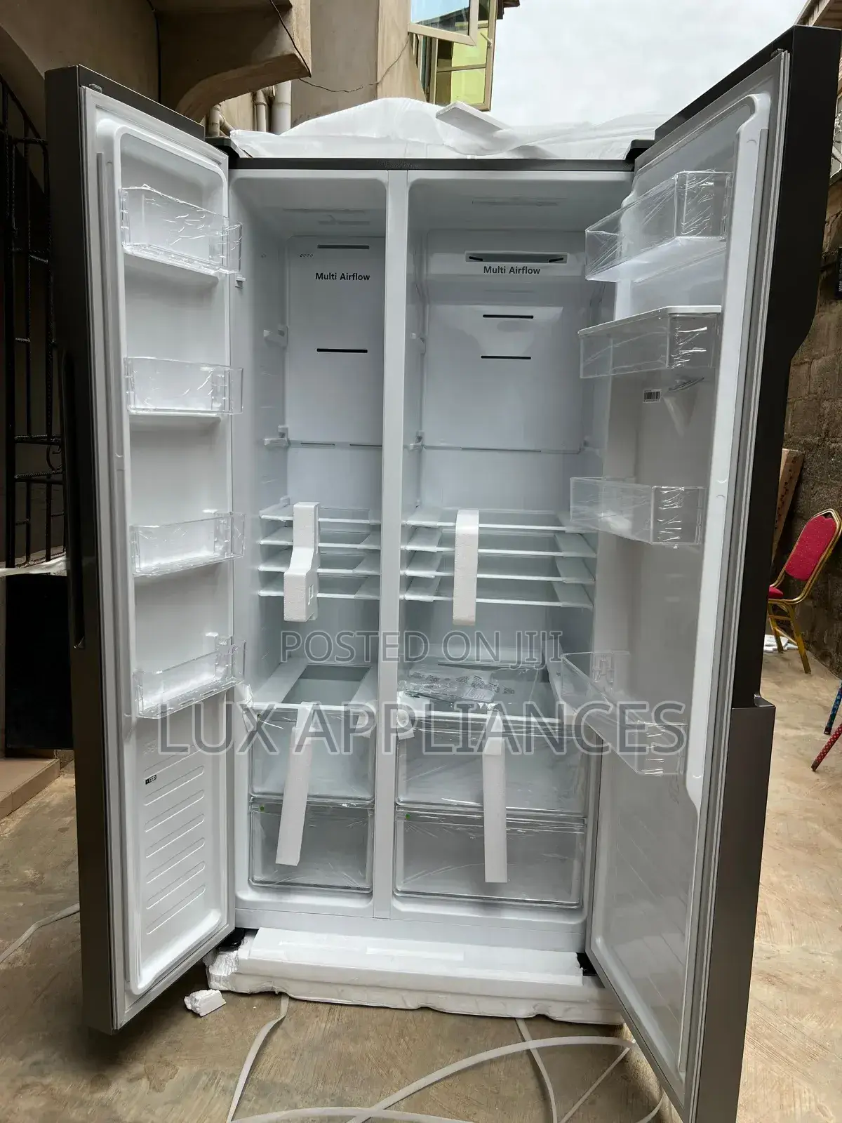 Hisense 516l (Rc-67ws) Side-by-Side Refrigerator