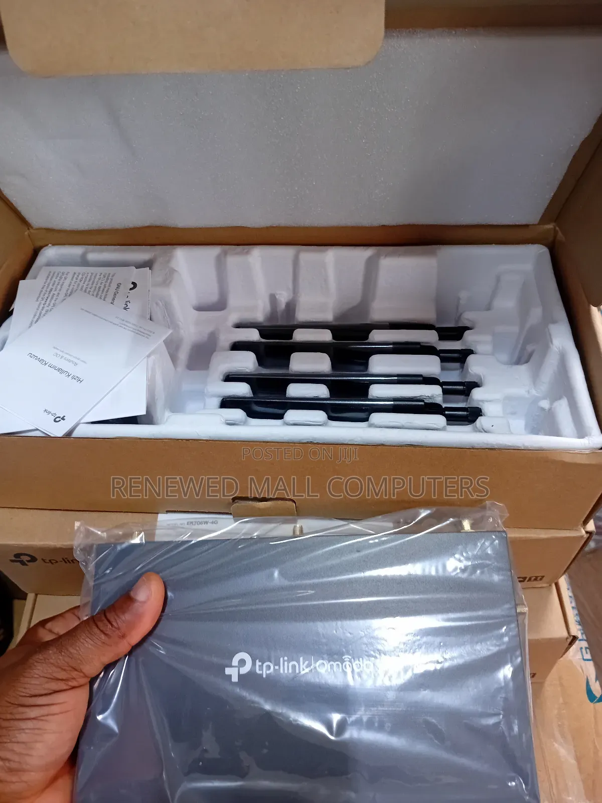 Tp-Link Gigabit VPN Router 4g+ Cat6 Ax3000