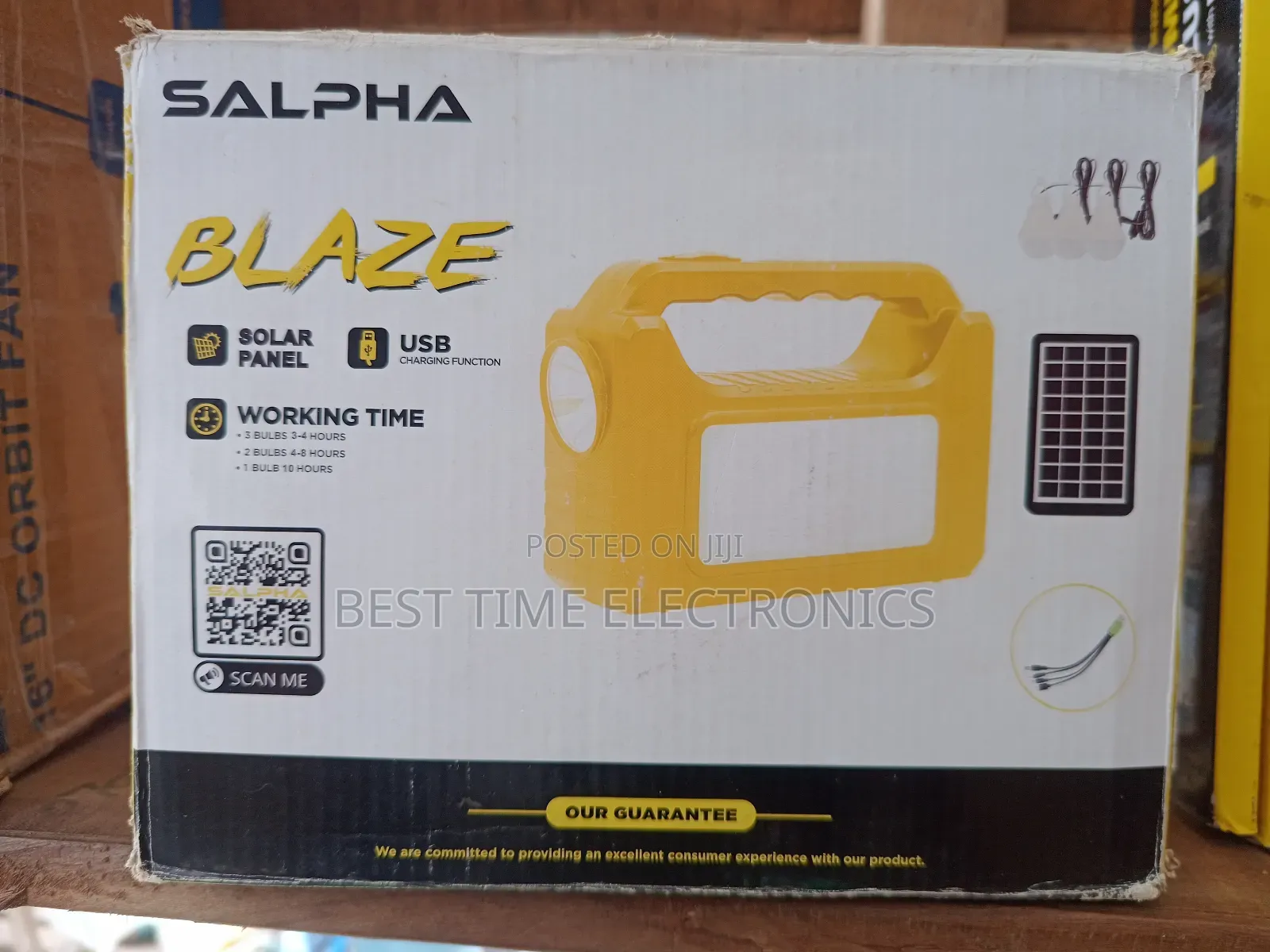 Salpha Blaze Portable Solar Light Kit
