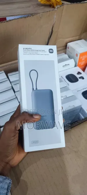 Xiaomi Power Bank 20000 (Integrated Cable)