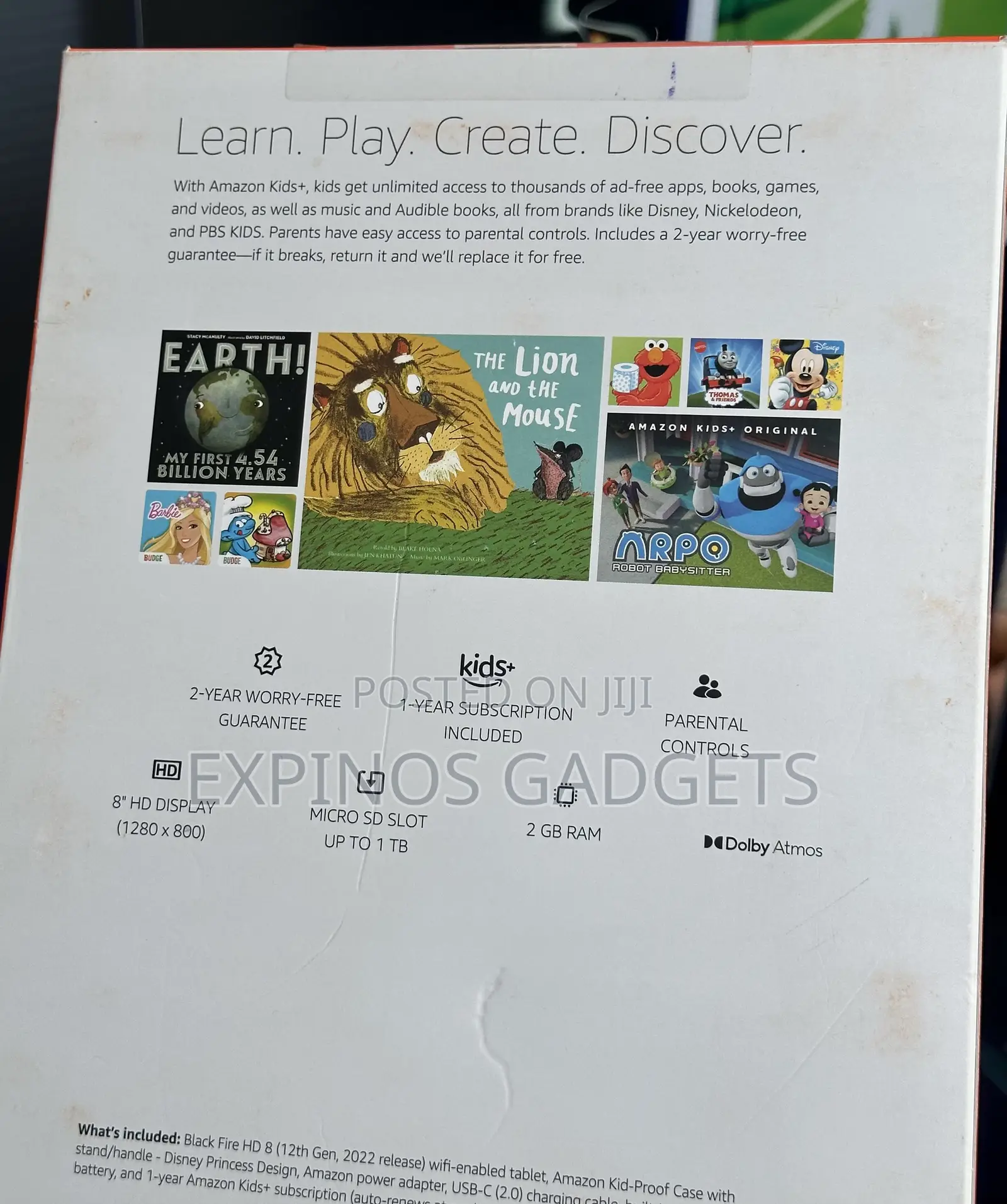 New Amazon Fire HD 8 (2022) 32 GB Black